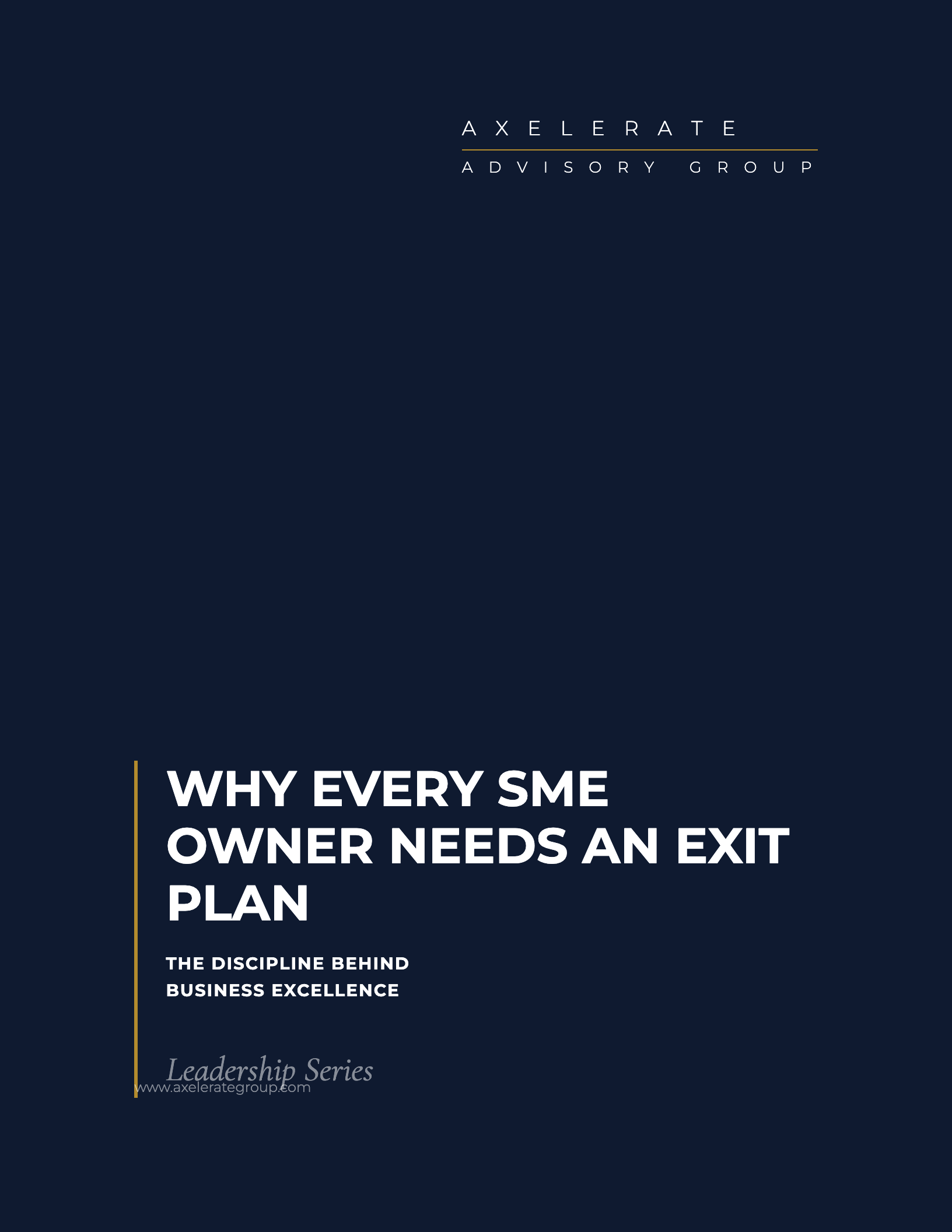 White paper cover page