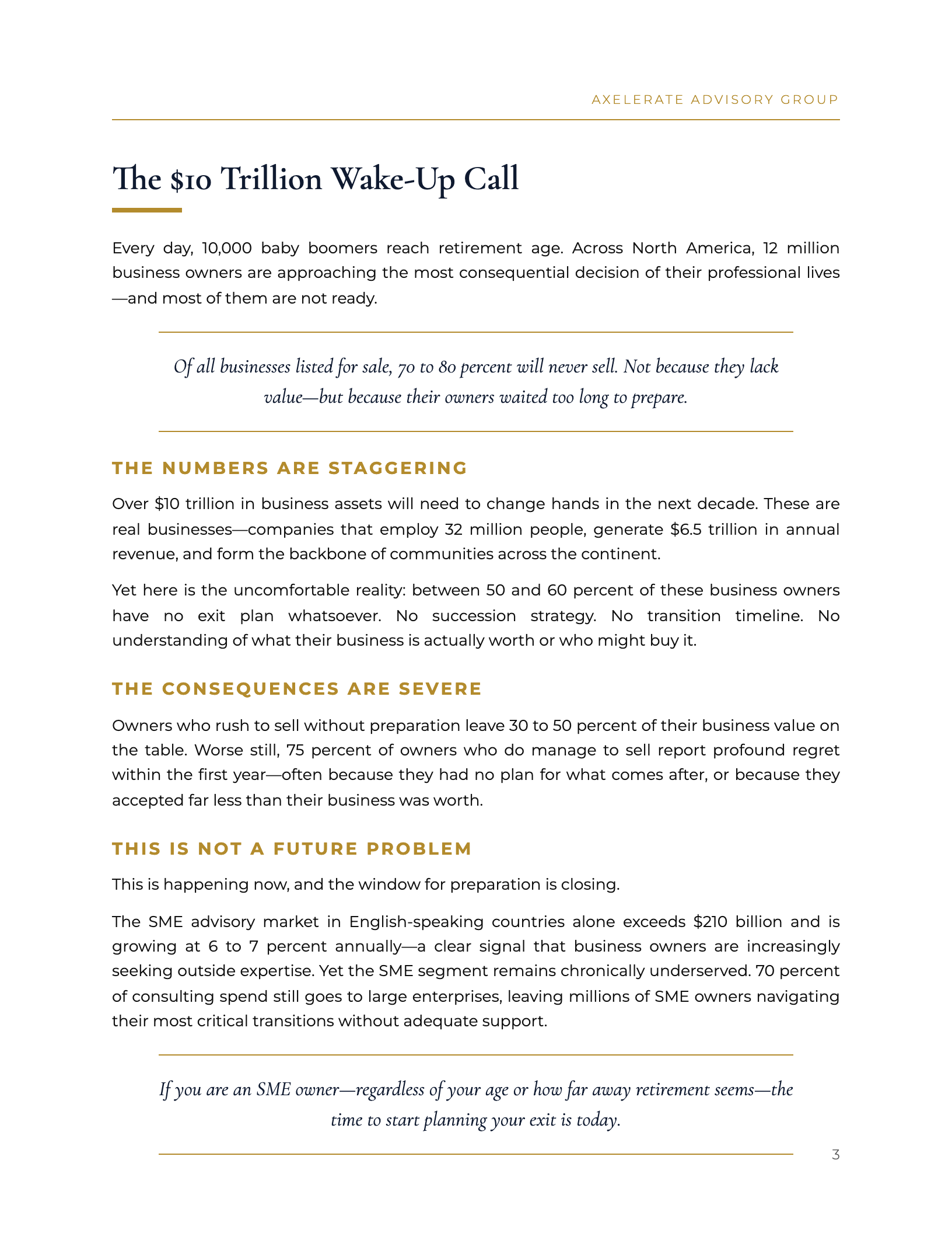 The Numbers Are Staggering